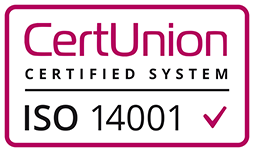 CertUnion Certified System ISO 14001