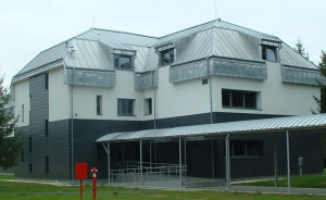 Az Infocentrum épülete 2010-ben.