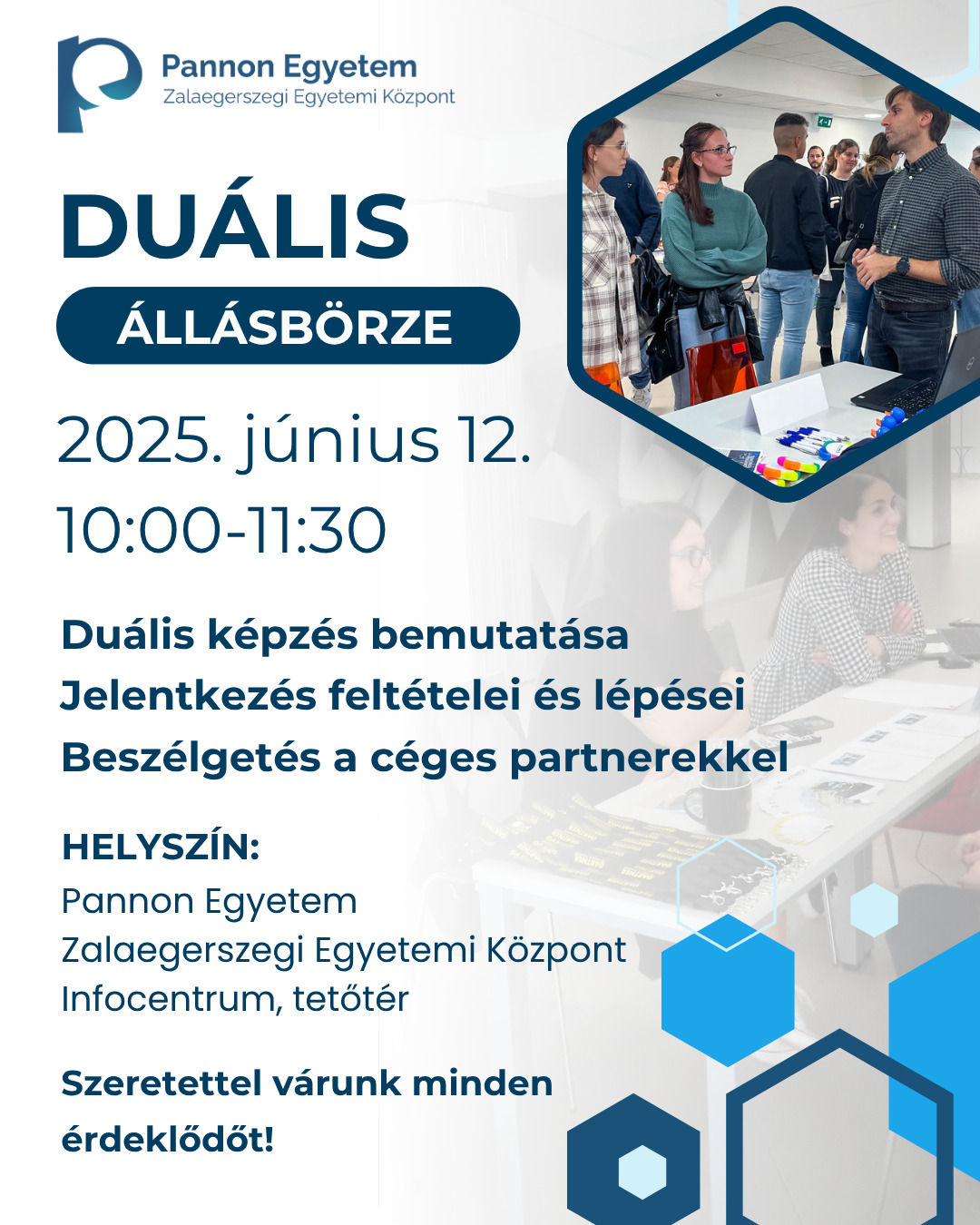 Duális Állásbörze plakát 2025