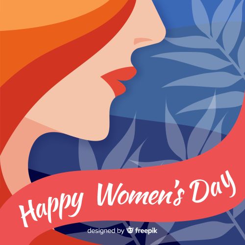 Happy Women's Day (image from Freepik)